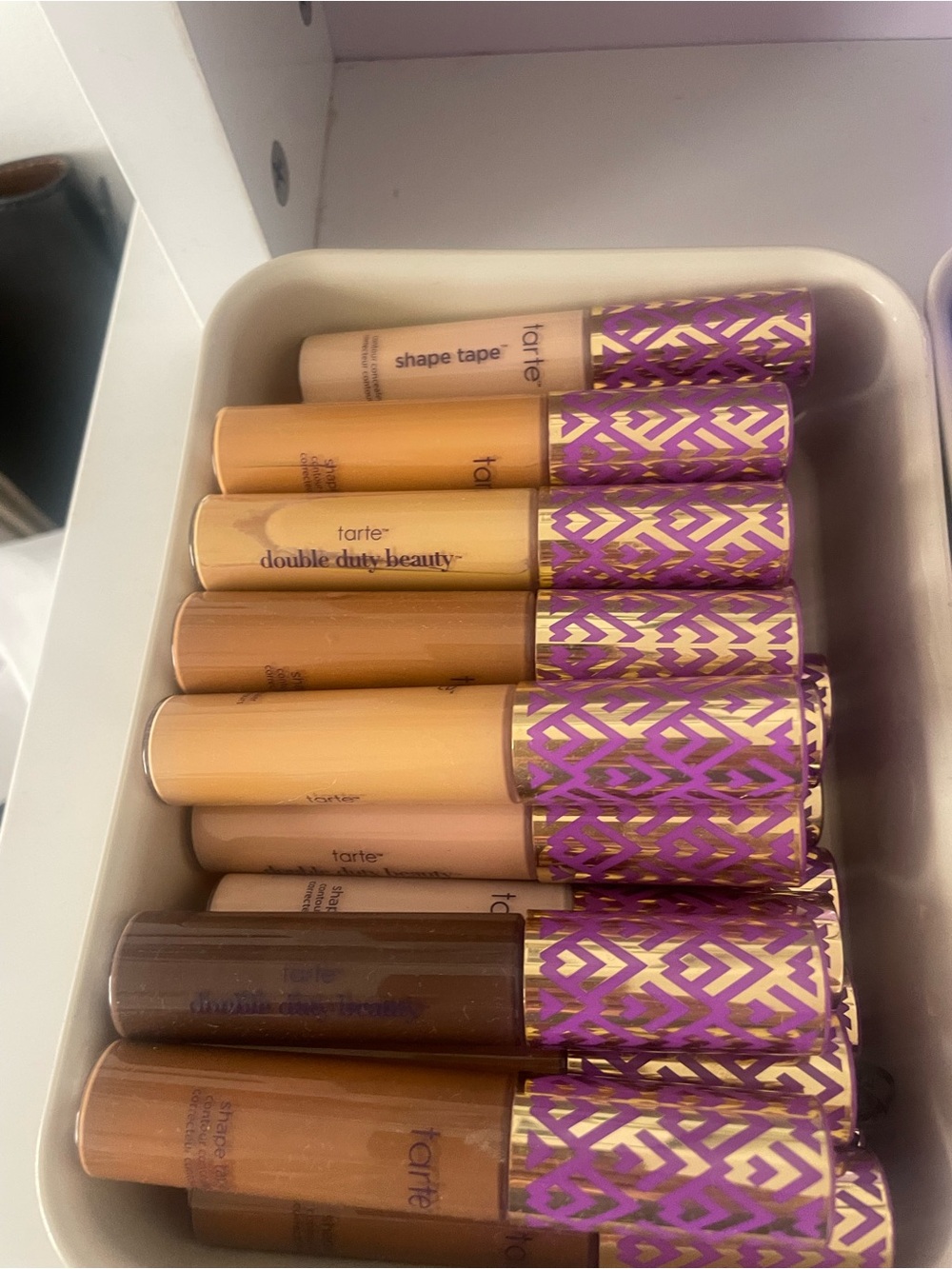 Brand new never been used Tarte Multi-Shade Concealer Sticks. $18 each